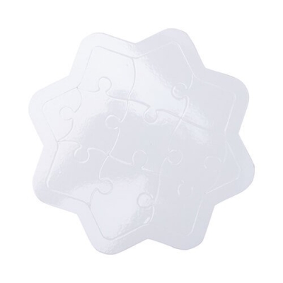 Puzzles octagon for sublimation overprint 11 elements